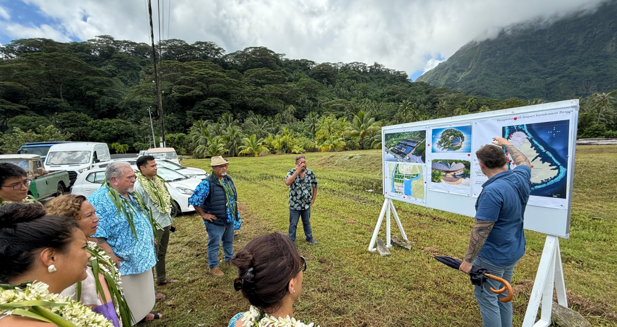 Déplacement du gouvernement, à Ra’iātea