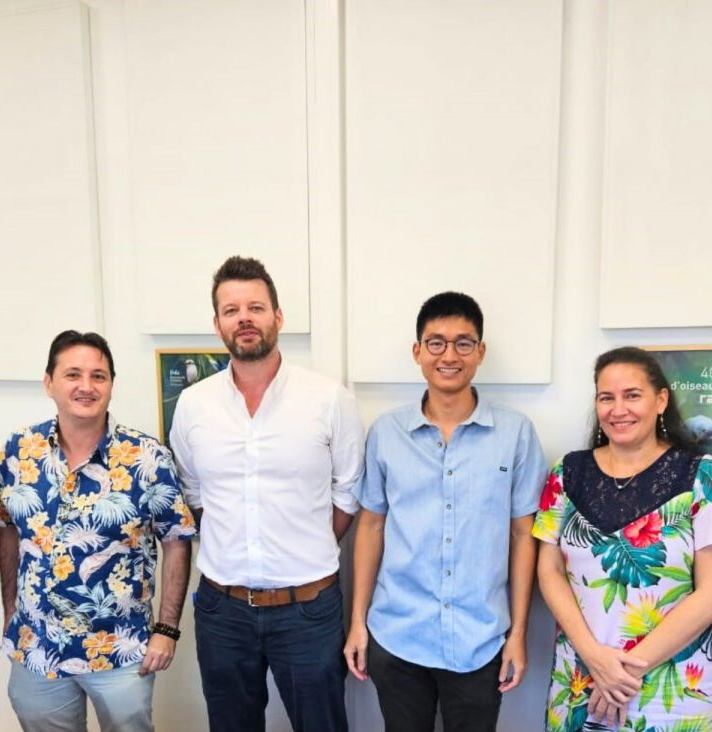 Inauguration of the Feti’a Ora kiosk